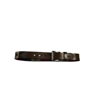 The Tackeria Embroidered Western Leather Belt Mens 30 Equestrian‎ Cowboy